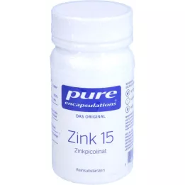 PURE ENCAPSULATIONS Cink 15 cink pikolinat kapsule, 60 kom