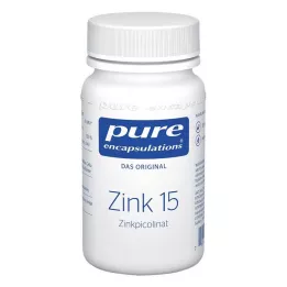 PURE ENCAPSULATIONS Cink 15 cink pikolinat kapsule, 60 kom