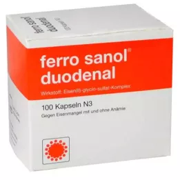 FERRO SANOL duodenalne tvrde kaps.m.msr.überz.Pell., 100 kom