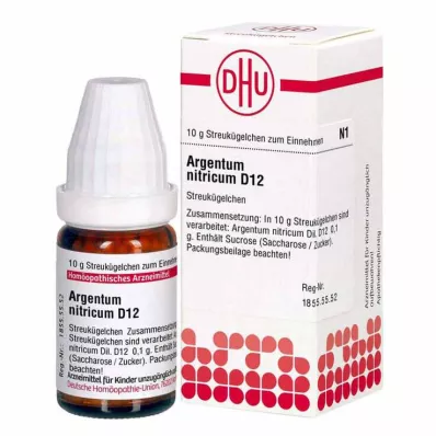 ARGENTUM NITRICUM D 12 globula, 10 g