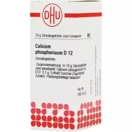 CALCIUM PHOSPHORICUM D 12 globula, 10 g