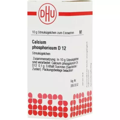 CALCIUM PHOSPHORICUM D 12 globula, 10 g