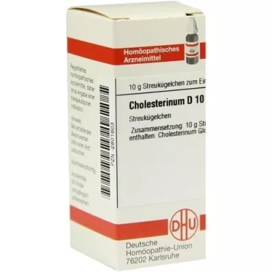 CHOLESTERINUM D 10 globula, 10 g