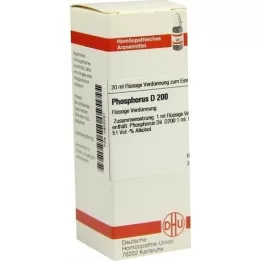 PHOSPHORUS D 200 razrjeđenje, 20 ml