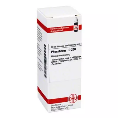 PHOSPHORUS D 200 razrjeđenje, 20 ml