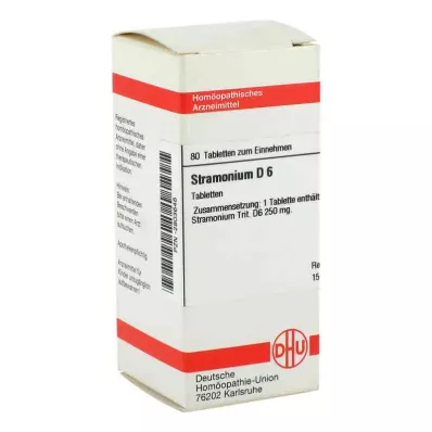 STRAMONIUM D 6 tableta, 80 kom