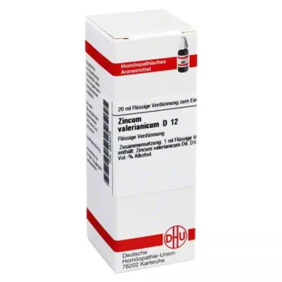 ZINCUM VALERIANICUM D 12 Razrjeđenje, 20 ml ZINCUM VALERIANICUM D 12 Razrjeđenje, 20 ml