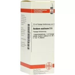 ACIDUM OXALICUM D 6 Razrjeđenje, 20 ml