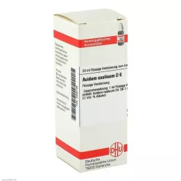 ACIDUM OXALICUM D 6 Razrjeđenje, 20 ml