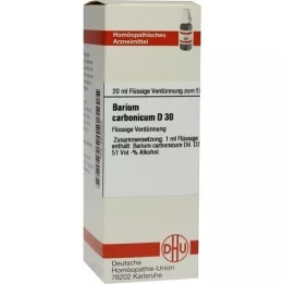 BARIUM CARBONICUM D 30 razrjeđenje, 20 ml