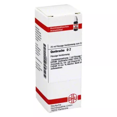 QUEBRACHO D 2 razrjeđenje, 20 ml