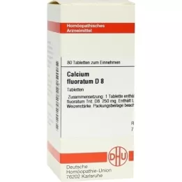 CALCIUM FLUORATUM D 8 tableta, 80 kom