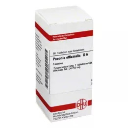 PAEONIA OFFICINALIS D 6 tableta, 80 kom