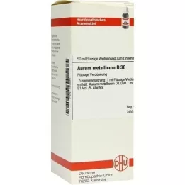 AURUM METALLICUM D 30 razrjeđenje, 50 ml