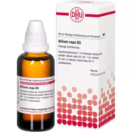 ALLIUM CEPA D 3 Razrjeđenje, 50 ml