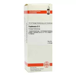 EUPHRASIA D 3 Razrjeđenje, 50 ml