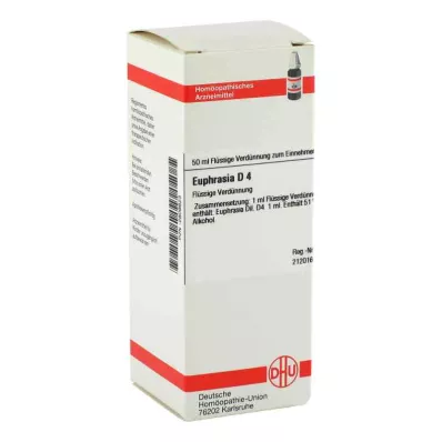 EUPHRASIA D 4 razrjeđenje, 50 ml