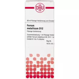 FERRUM METALLICUM D 12 Razrjeđenje, 50 ml