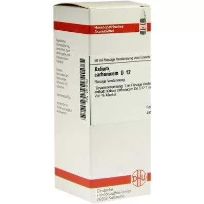 KALIUM CARBONICUM D 12 Razrjeđenje, 50 ml