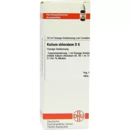 KALIUM CHLORATUM D 6 Razrjeđenje, 50 ml