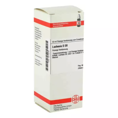 LACHESIS D 30 razrjeđenje, 50 ml