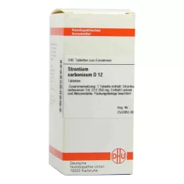 STRONTIUM CARBONICUM D 12 tableta, 200 kom