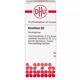 ACONITUM D 2 globule, 10 g