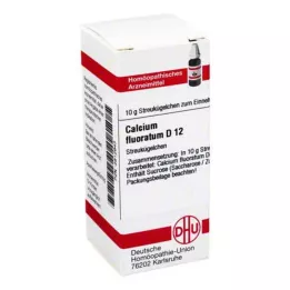 CALCIUM FLUORATUM D 12 globula, 10 g