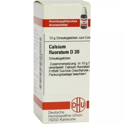 CALCIUM FLUORATUM D 30 globula, 10 g
