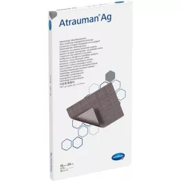 ATRAUMAN Ag 10x20 cm sterilne komprese, 10 kom