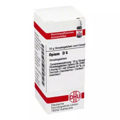 OPIUM D 6 globula, 10 g