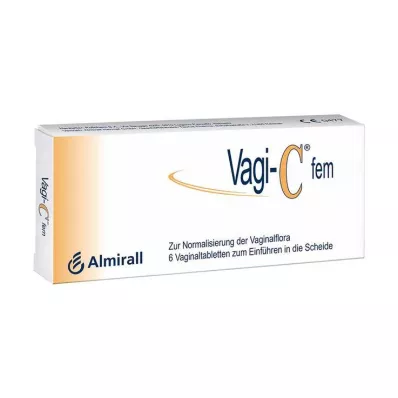 VAGI C Fem tablete za rodnicu, 6 kom
