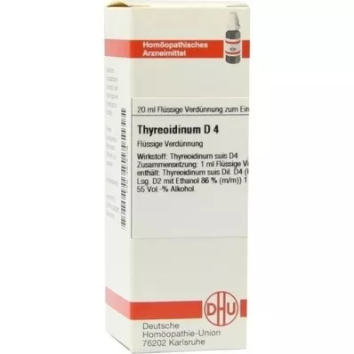 THYREOIDINUM D 4 razrjeđenje, 20 ml