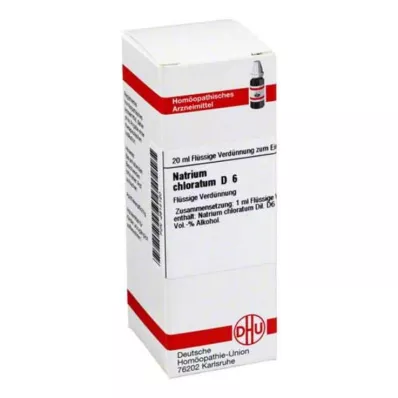 NATRIUM CHLORATUM D 6 Razrjeđenje, 20 ml NATRIUM CHLORATUM D 6 Razrjeđenje, 20 ml