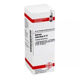 NATRIUM CHLORATUM D 12 Razrjeđenje, 20 ml