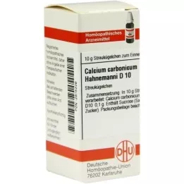 CALCIUM CARBONICUM Hahnemanni D 10 globula, 10 g