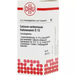 CALCIUM CARBONICUM Hahnemanni D 12 globula, 10 g