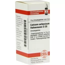 CALCIUM CARBONICUM Hahnemanni D 30 globula, 10 g