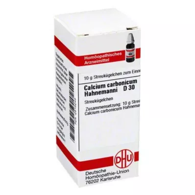 CALCIUM CARBONICUM Hahnemanni D 30 globula, 10 g