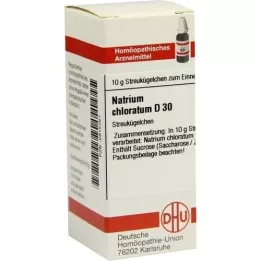 NATRIUM CHLORATUM D 30 globula, 10 g