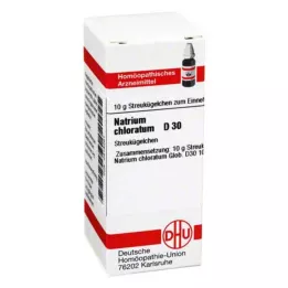 NATRIUM CHLORATUM D 30 globula, 10 g