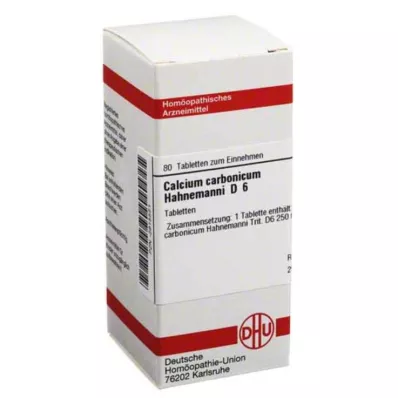 CALCIUM CARBONICUM Hahnemanni D 6 tableta, 80 kom CALCIUM CARBONICUM Hahnemanni D 6 tableta, 80 kom