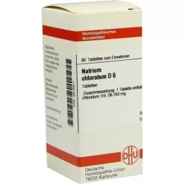 NATRIUM CHLORATUM D 6 tableta, 80 kom