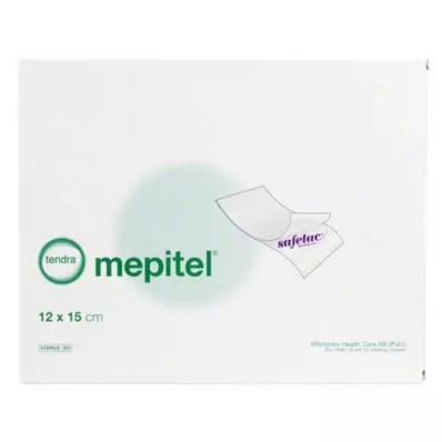 MEPITEL Silikonski mrežasti zavoj 12x15 cm sterilan, 5 kom