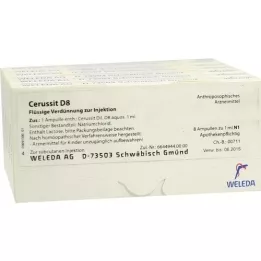 CERUSSIT D 8 ampula, 48X1 ml