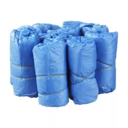 ÜBERSCHUHE Jedna plava plastika, 100 komada