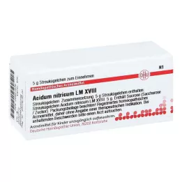 ACIDUM NITRICUM LM XVIII Globule, 5 g