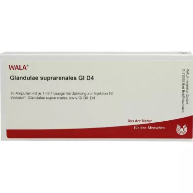 GLANDULAE SUPRARENALES GL D 4 ampule, 10X1 ml