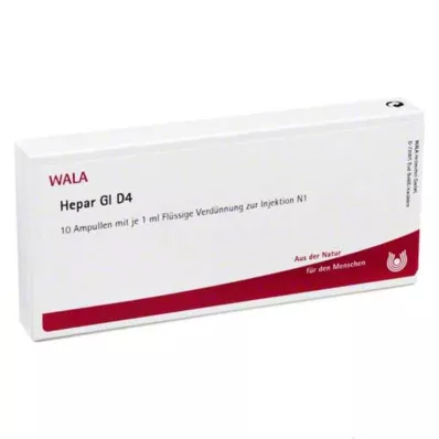 HEPAR GL D 4 ampule, 10X1 ml