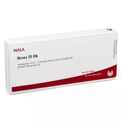 RENES GL D 6 ampula, 10X1 ml